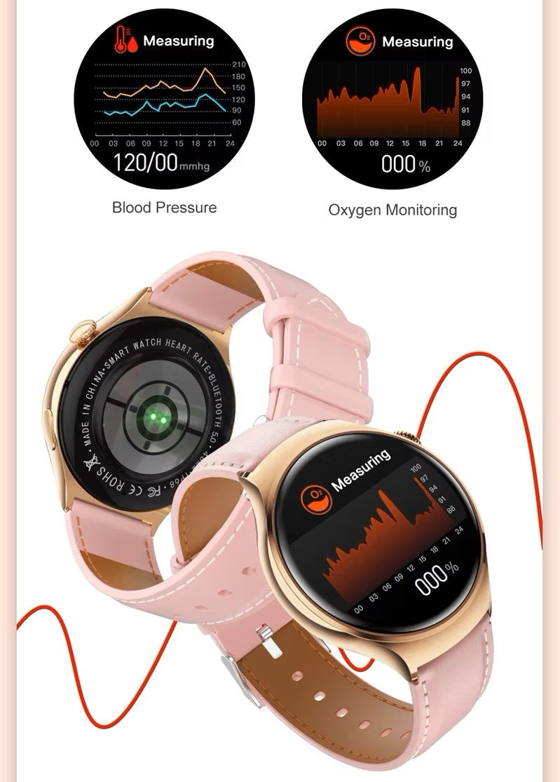Smartwatch M11 Asistente de voz IA Resistente al agua Doble correa HD