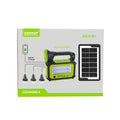 Kit Solar Sistema Iluminación LED Recargable Camping Emergencias USB