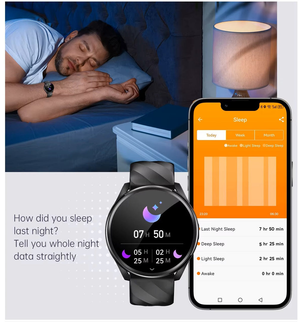 Smartwatch Mujer Llamadas Bluetooth, Actividad y Bienestar