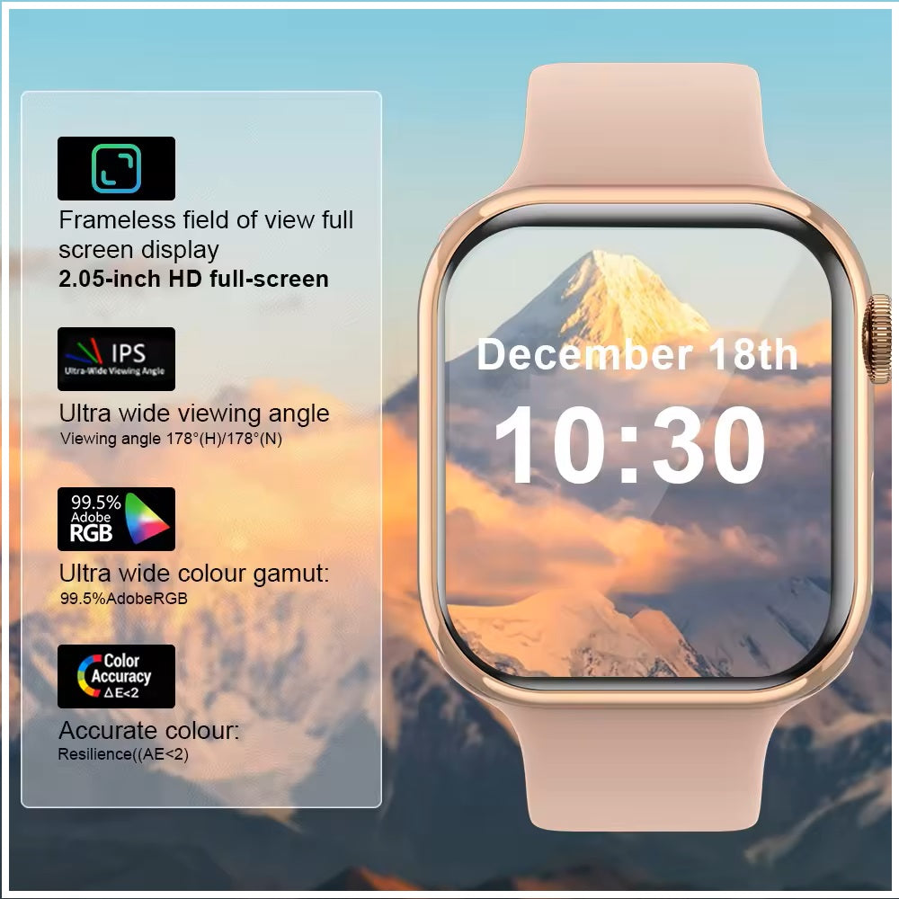 Smartwatch IW9 MINI Bluetooth 5.0 Monitoreo Integral de Bienestar