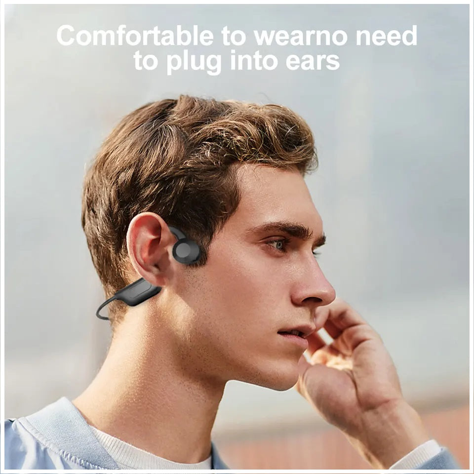 Audífonos Bluetooth Open-Ear Bone Conduction IPX5