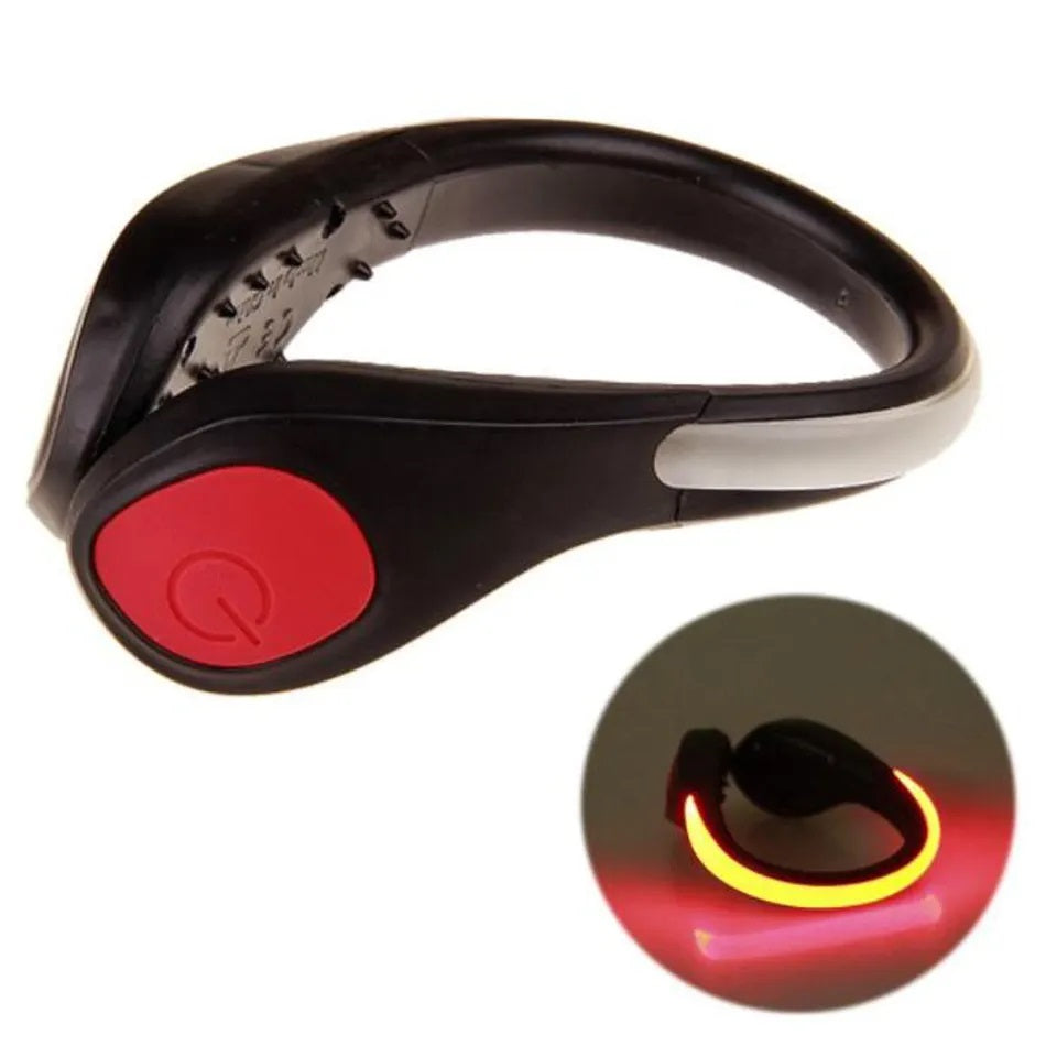 Luces Led Deportivas para Zapatillas Bicicleta Pulsera 2 Unidades