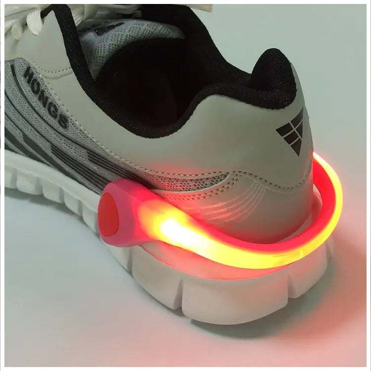 Luces Led Deportivas para Zapatillas Bicicleta Pulsera 2 Unidades