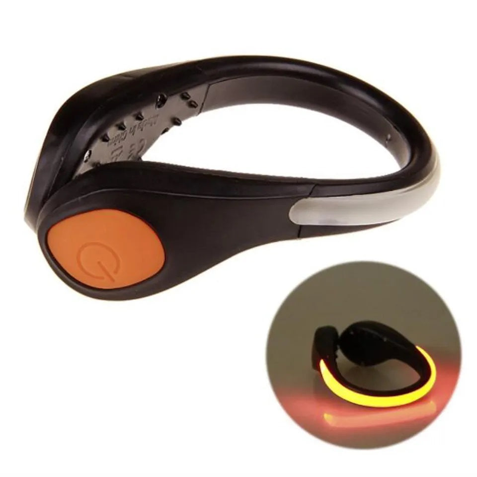 Luces Led Deportivas para Zapatillas Bicicleta Pulsera 2 Unidades