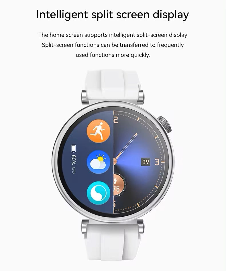 Smartwatch DS5 Mini Mujer con Correas de Silicona y Metálica