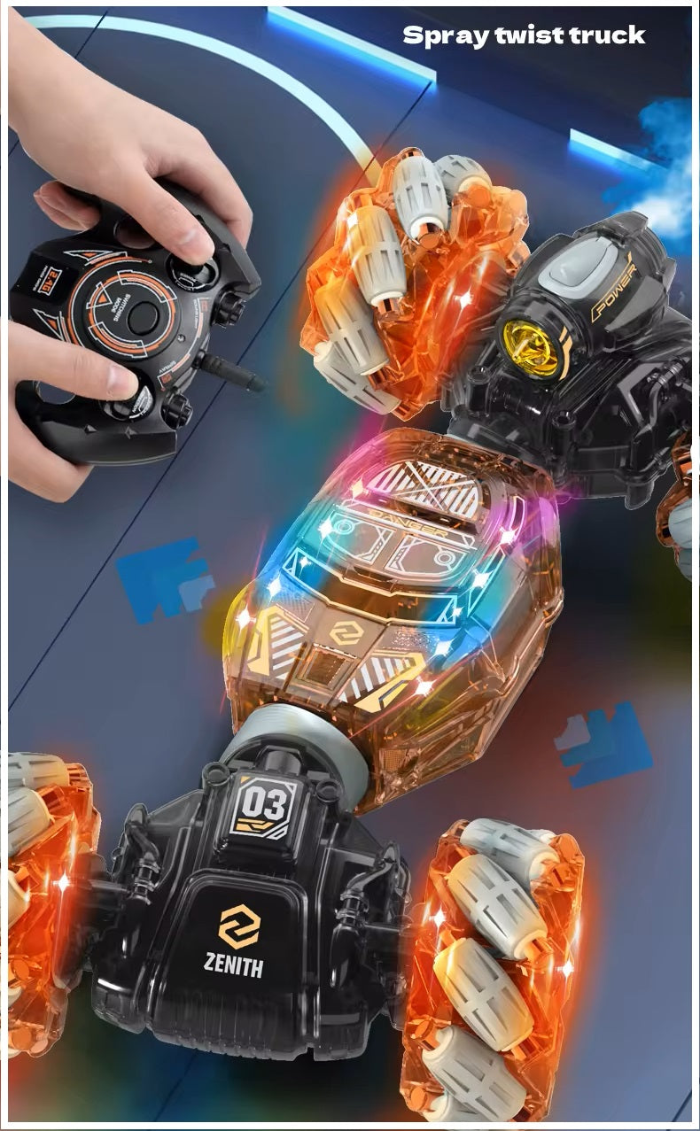 Auto Acrobático Doble Cara 4X4 RC Control Remoto Gestos 2.4G