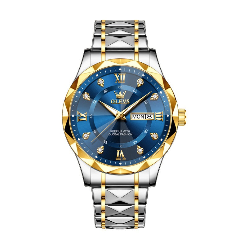 Reloj Cuarzo para Hombre con Diseño Elegante