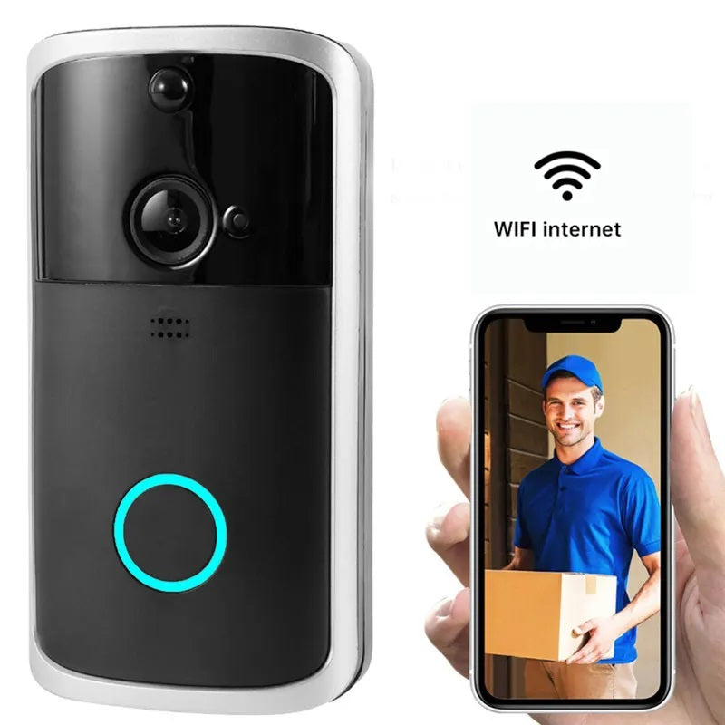 Cámara Portero WiFi Doorbell con Timbre y Control por Smartphone