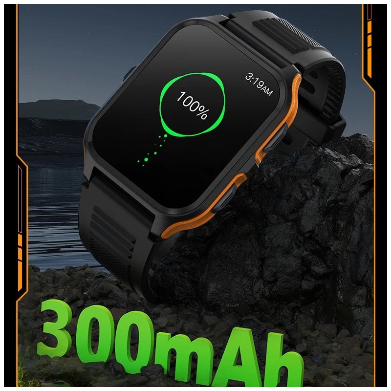 Smartwatch Deportivo Outdoor Llamadas Bluetooth, Actividad y Bienestar