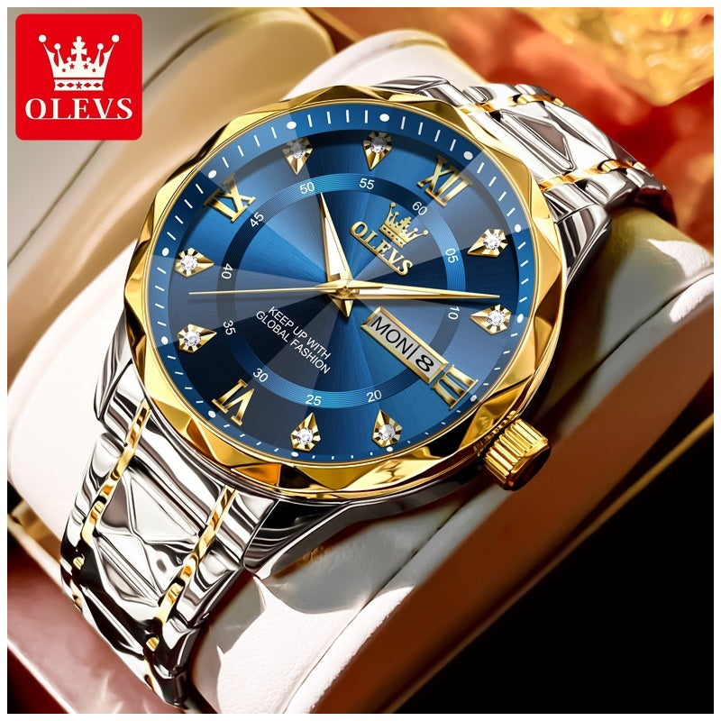 Reloj Cuarzo para Hombre con Diseño Elegante