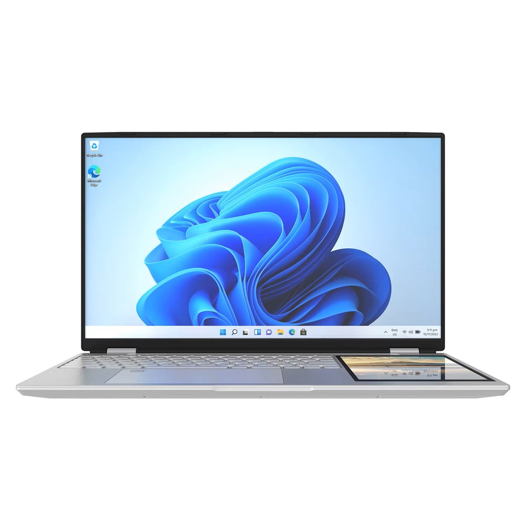 Notebook 15.6" Táctil Dual Screen, Intel N95, 16GB RAM, 512GB SSD