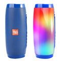 Parlante Bluetooth Resistente al Agua con Luz LED – Azul