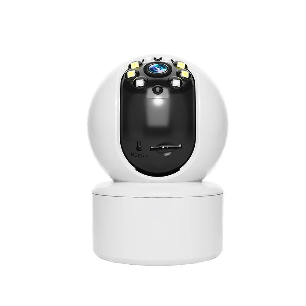 Cámara Inteligente Rotación 360° Detección Movimiento – Diseño B