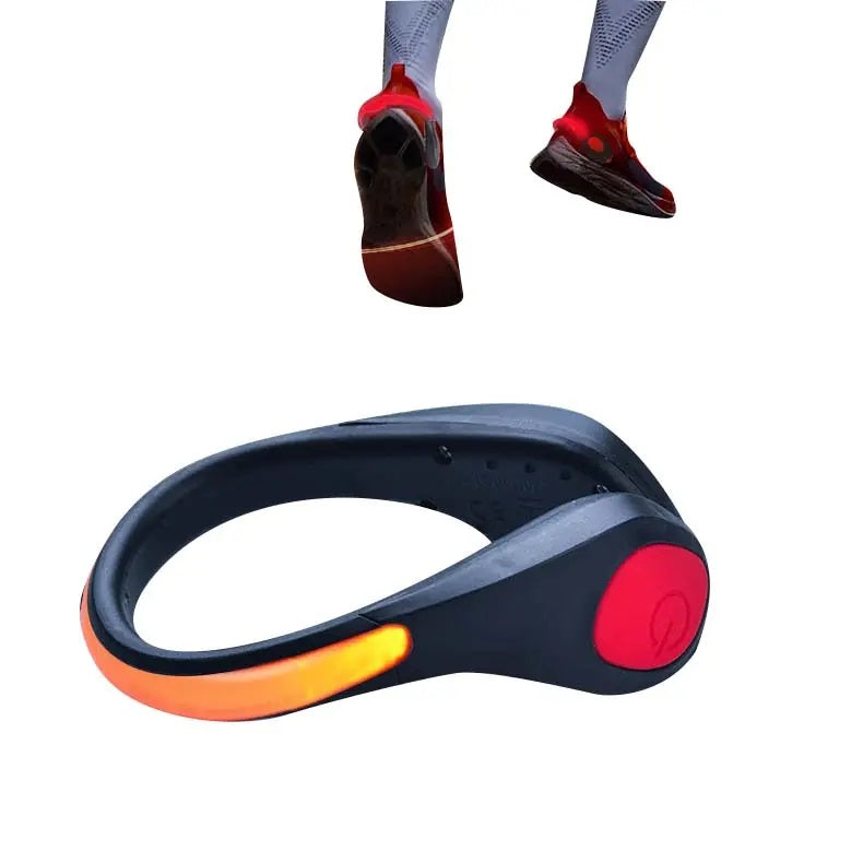 Luces Led Deportivas para Zapatillas Bicicleta Pulsera 2 Unidades