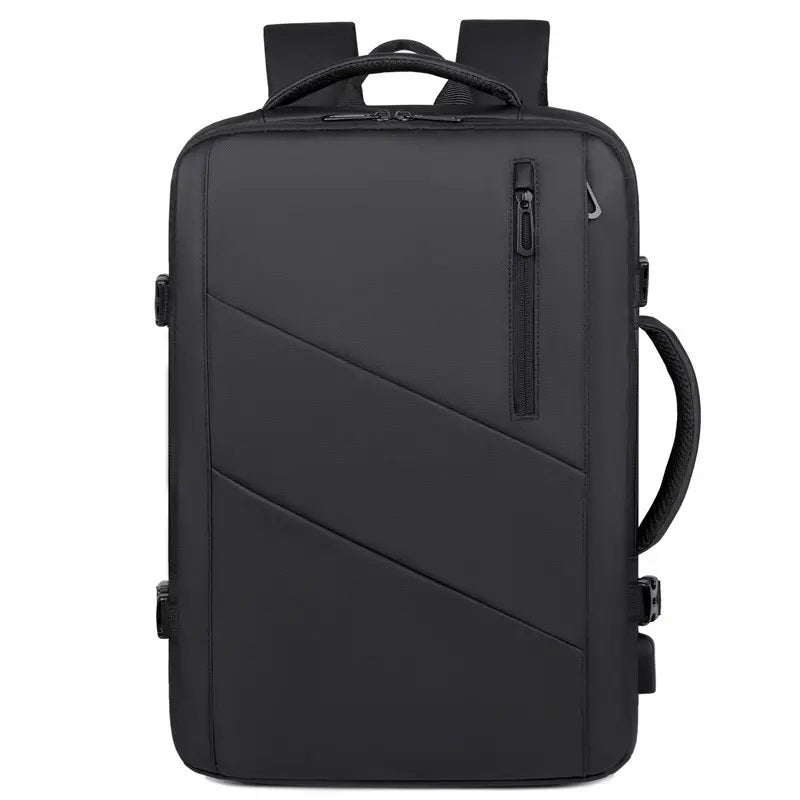 Mochila Ejecutiva para Laptop Expandible 20-39 L, USB y Antirrobo