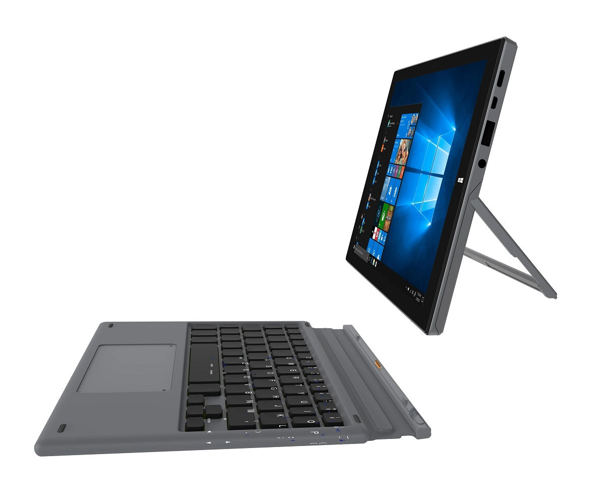 Tablet 10" 2 en 1 Táctil, Intel Celeron N4020, 4GB RAM, 128GB ROM
