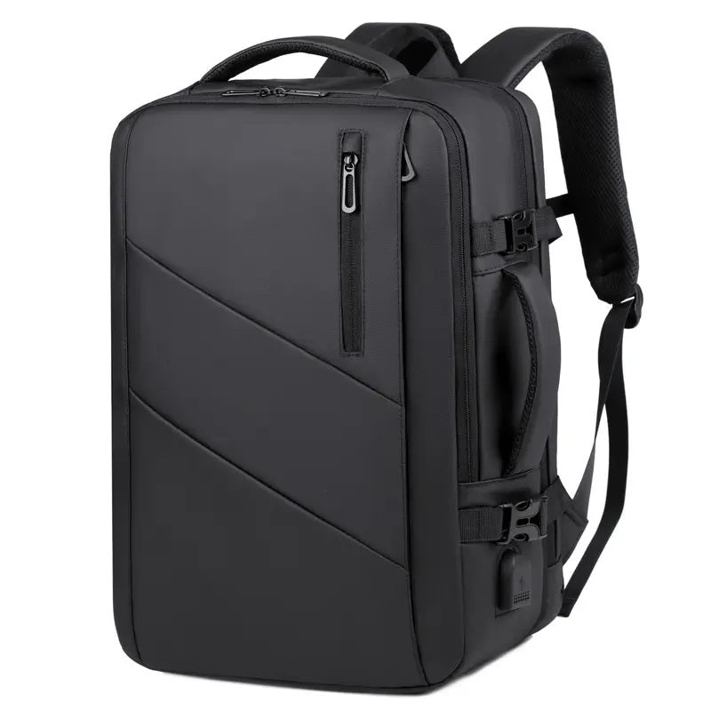 Mochila Ejecutiva para Laptop Expandible 20-39 L, USB y Antirrobo