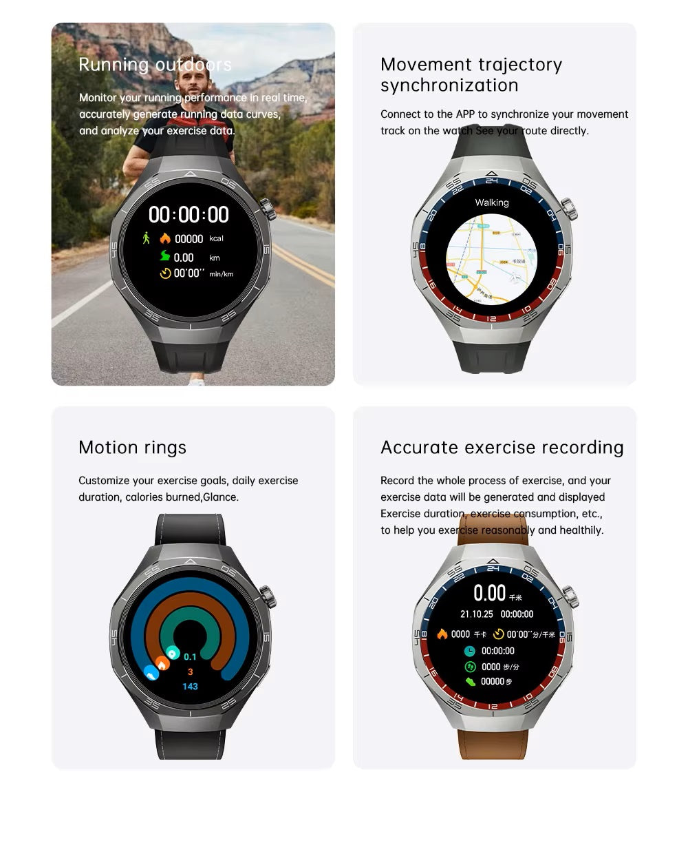 Smartwatch SK40 Deportivo Compatible 3 Correas IP67 Full HD GPS 315mAh