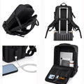 Mochila Ejecutiva para Laptop Expandible 20-39 L, USB y Antirrobo