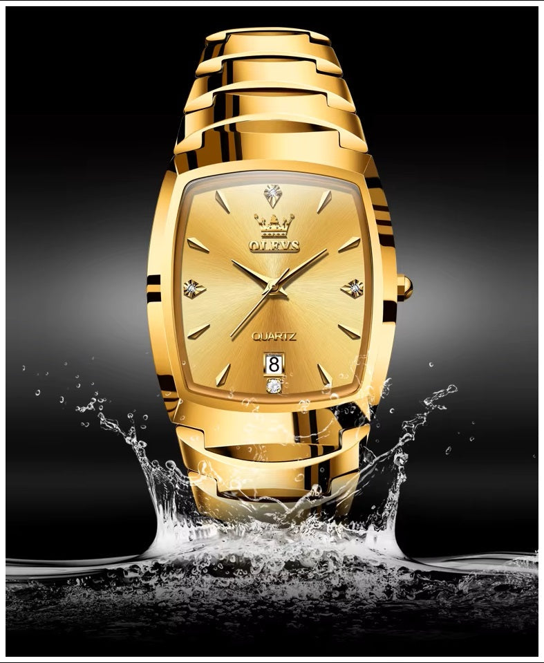 Reloj para Hombre Cuarzo Japonés, Resistente al Agua 30M