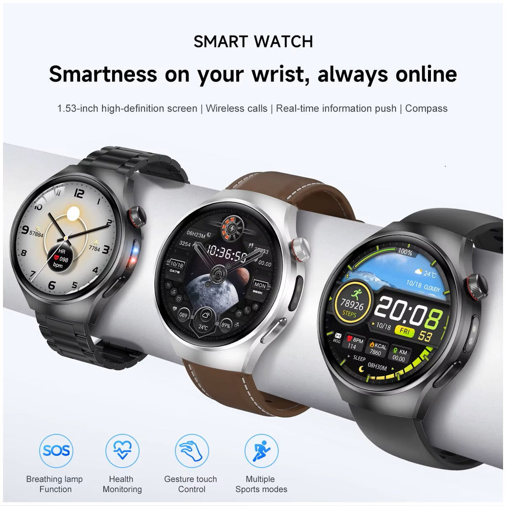 Smartwatch Llamadas Bluetooth, Actividad y Bienestar