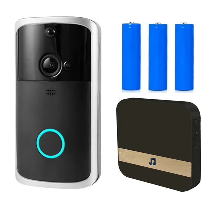 Cámara Portero WiFi Doorbell con Timbre y Control por Smartphone