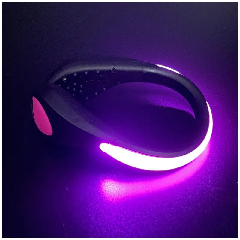 Luces Led Deportivas para Zapatillas Bicicleta Pulsera 2 Unidades