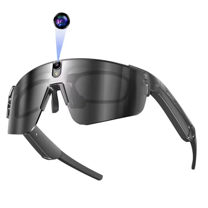 Gafas Inteligentes con IA 1080P Cámara 8MP, Traducción en Tiempo Real