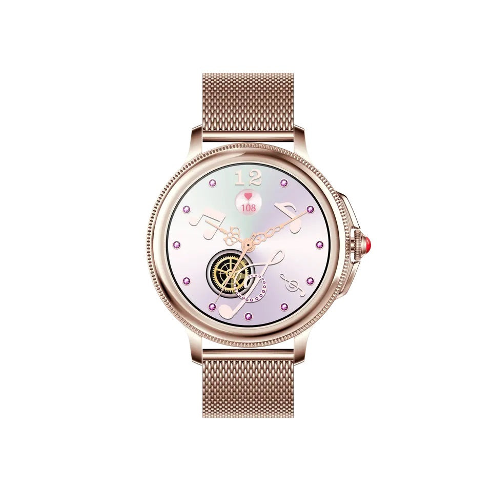 Smartwatch Bluetooth Elegante Mujer Doble correa