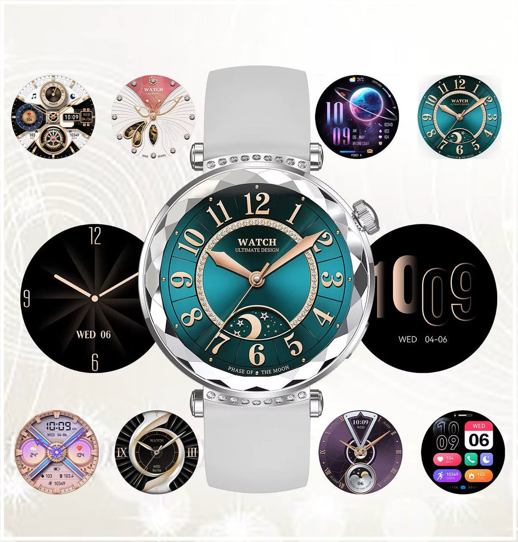 Smartwatch HK88 AMOLED IP68 NFC Notificaciones Bienestar – Diseño B