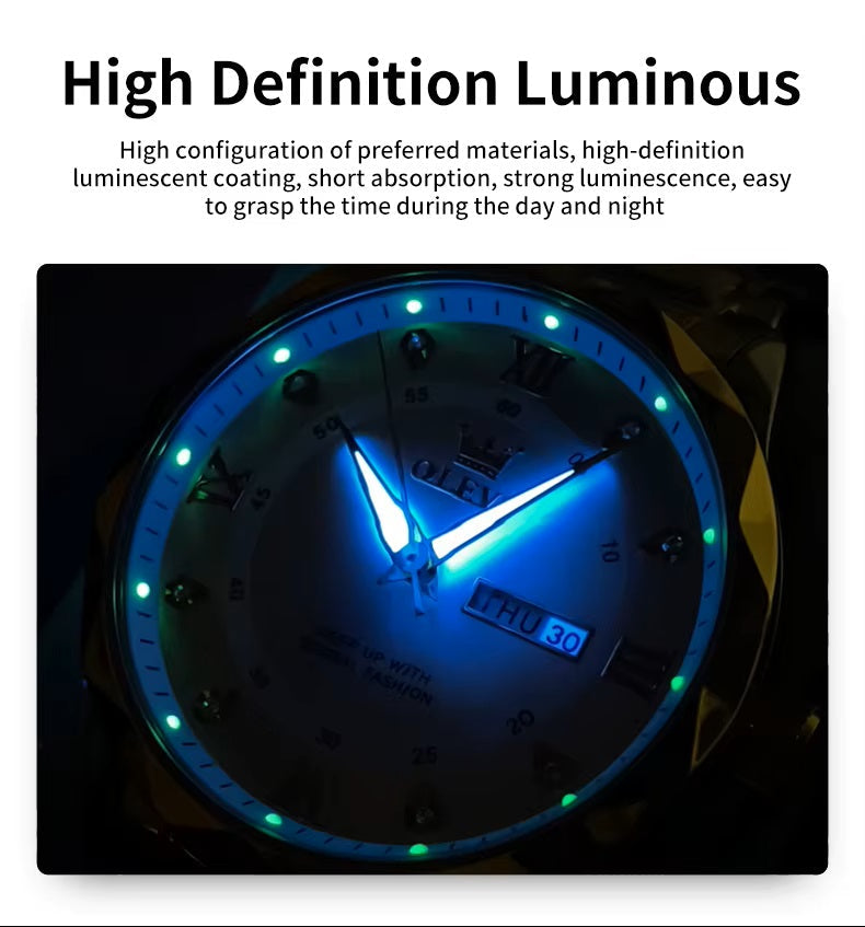 Reloj Cuarzo para Hombre con Diseño Elegante