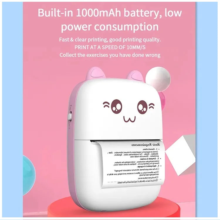 Mini Impresora Térmica Portátil de etiquetas Inalámbrica – Modelo B