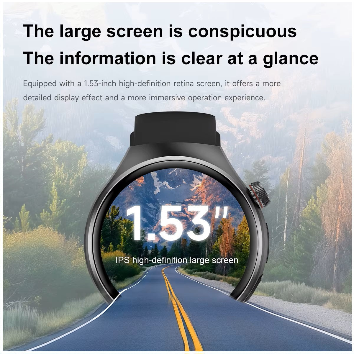 Smartwatch Llamadas Bluetooth, Actividad y Bienestar