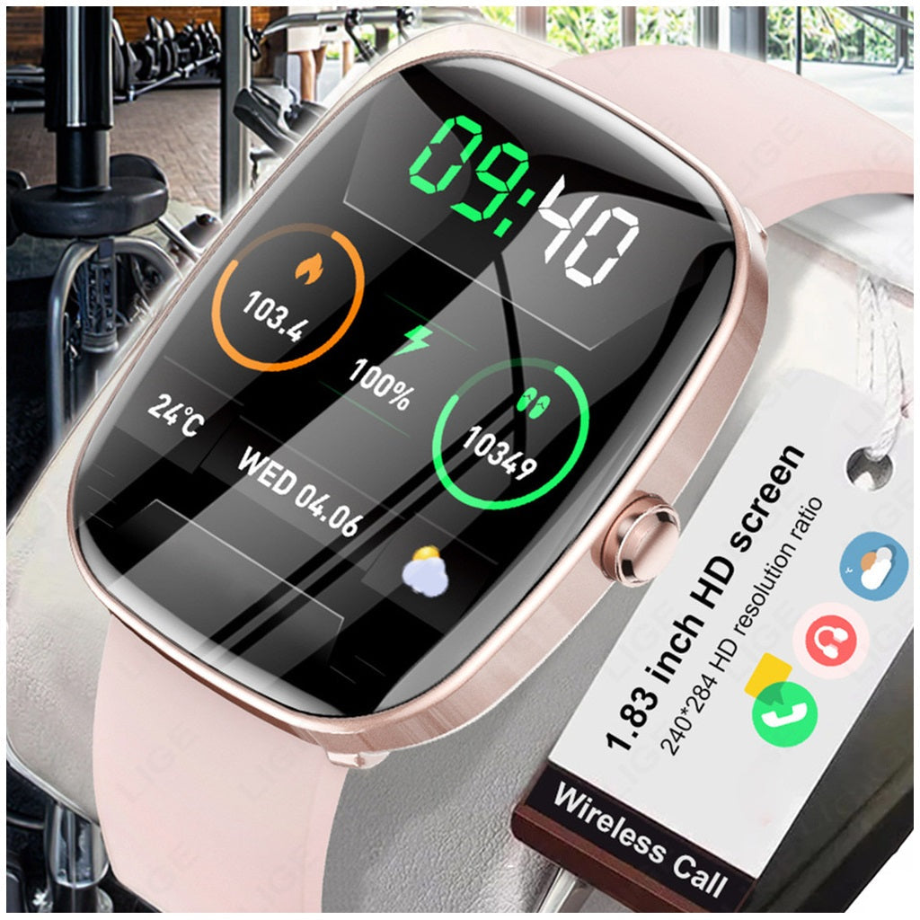 Smartwatch T69 1.83" Llamadas Bluetooth, Actividad e IP67