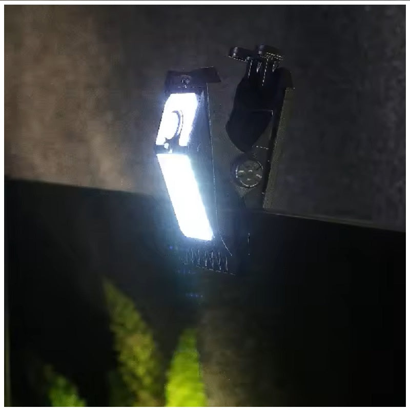 Luz Solar LED Clip 75 lm/w Temperatura 6000K 2000mAh IP55 Luz Fría