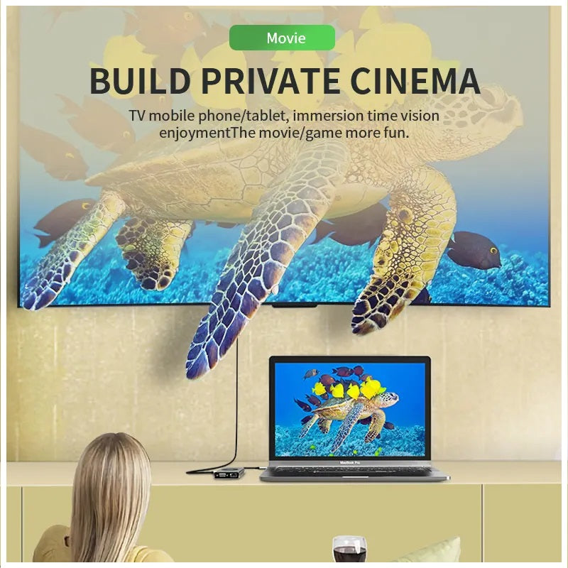 Hub Adaptador USB Tipo-C 15 en 1 con HDMI 4K, Ethernet Gigabit, PD 87W