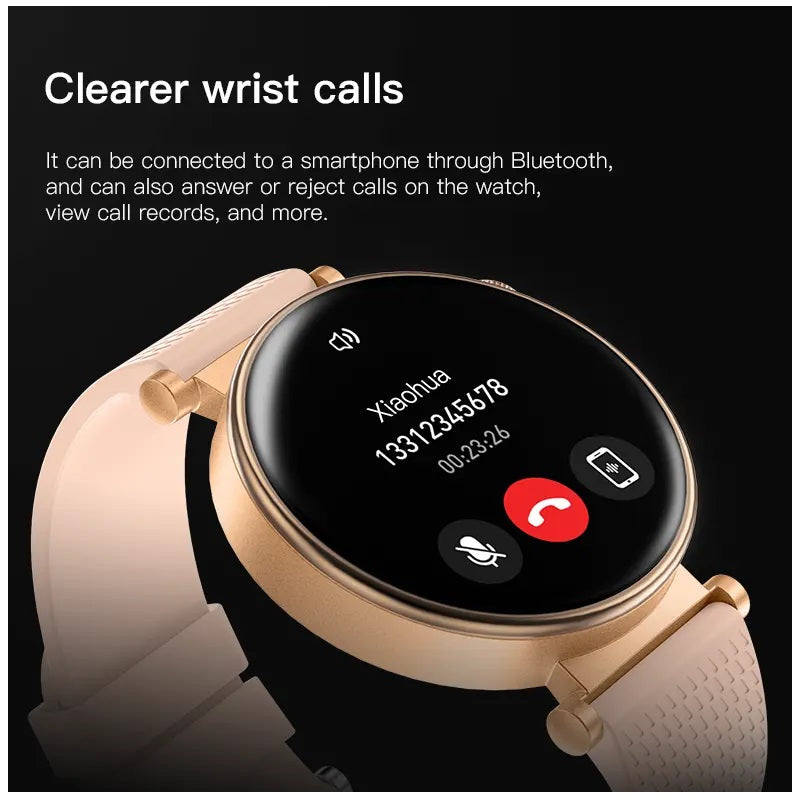 Smartwatch DS5 Mini Mujer con Correas de Silicona y Metálica