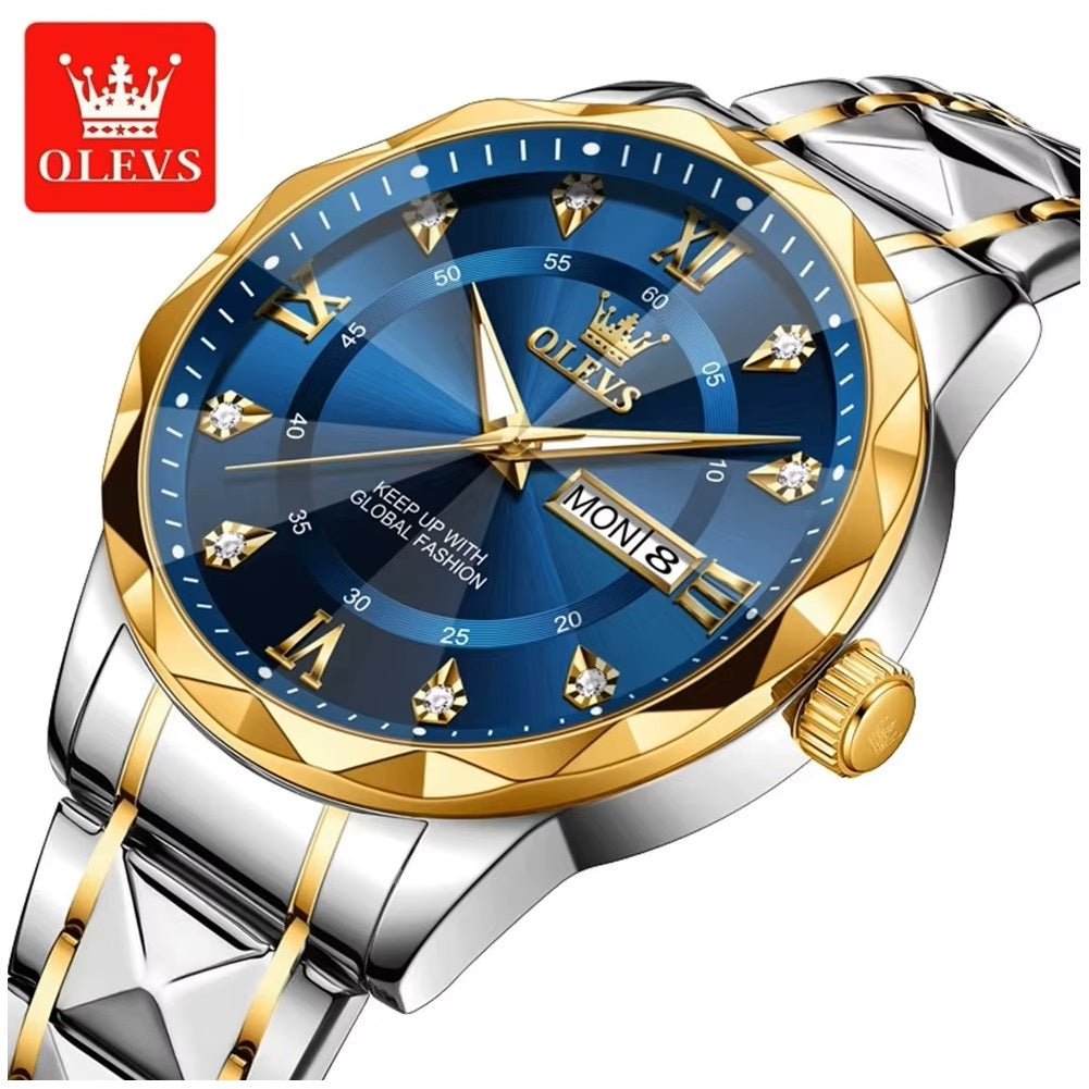 Reloj Cuarzo para Hombre con Diseño Elegante