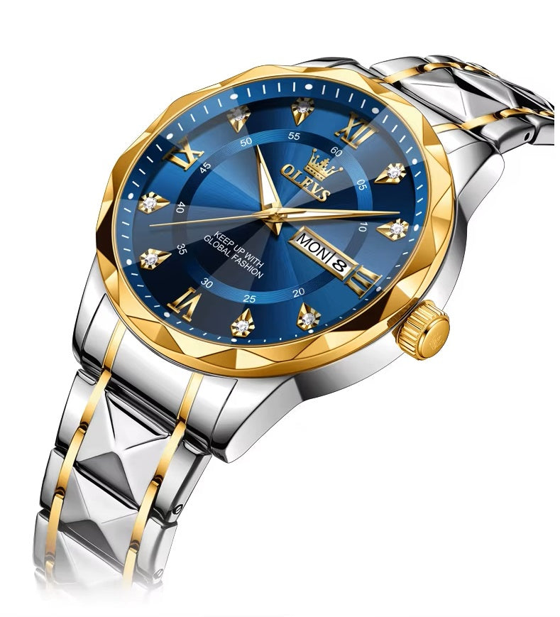 Reloj Cuarzo para Hombre con Diseño Elegante
