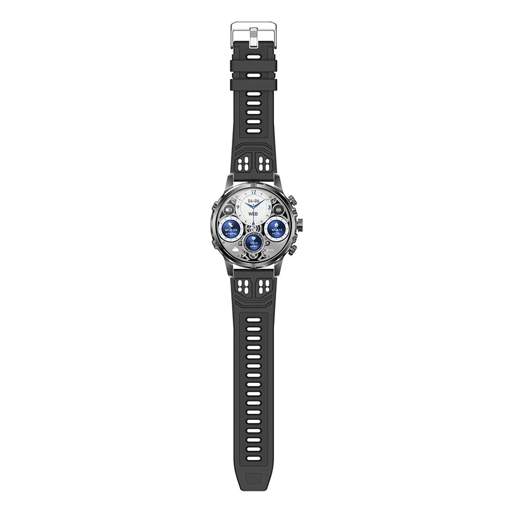 Smartwatch Deportivo Táctico AMOLED 1.75” IP67, 600mAh, Bluetooth HD