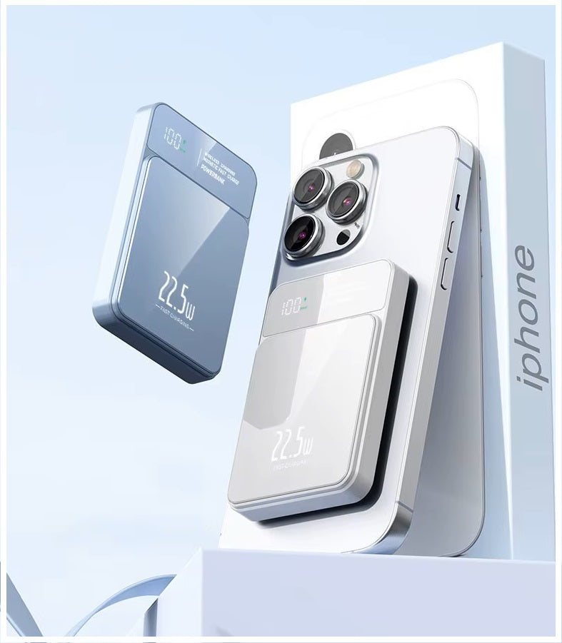 Power Bank Magnética carga Inalámbrica 30000mAh 22W
