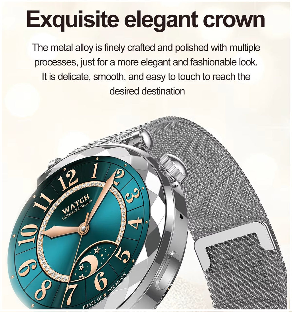 Smartwatch HK88 AMOLED IP68 NFC Notificaciones Bienestar – Diseño B