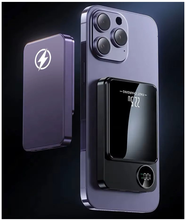 Power Bank Magnética carga Inalámbrica 30000mAh 22W