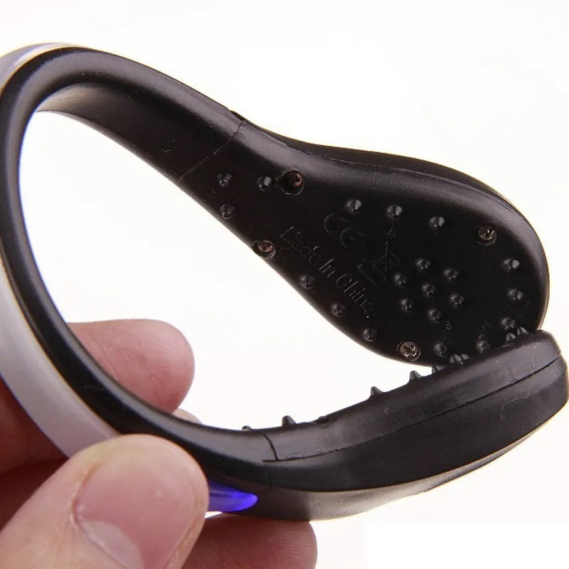 Luces Led Deportivas para Zapatillas Bicicleta Pulsera 2 Unidades