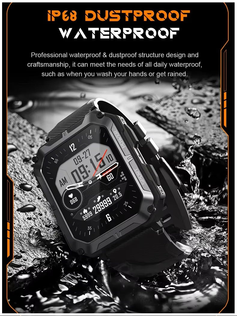 Smartwatch C20 Pro 1,83" HD, Llamadas Bluetooth e IP68