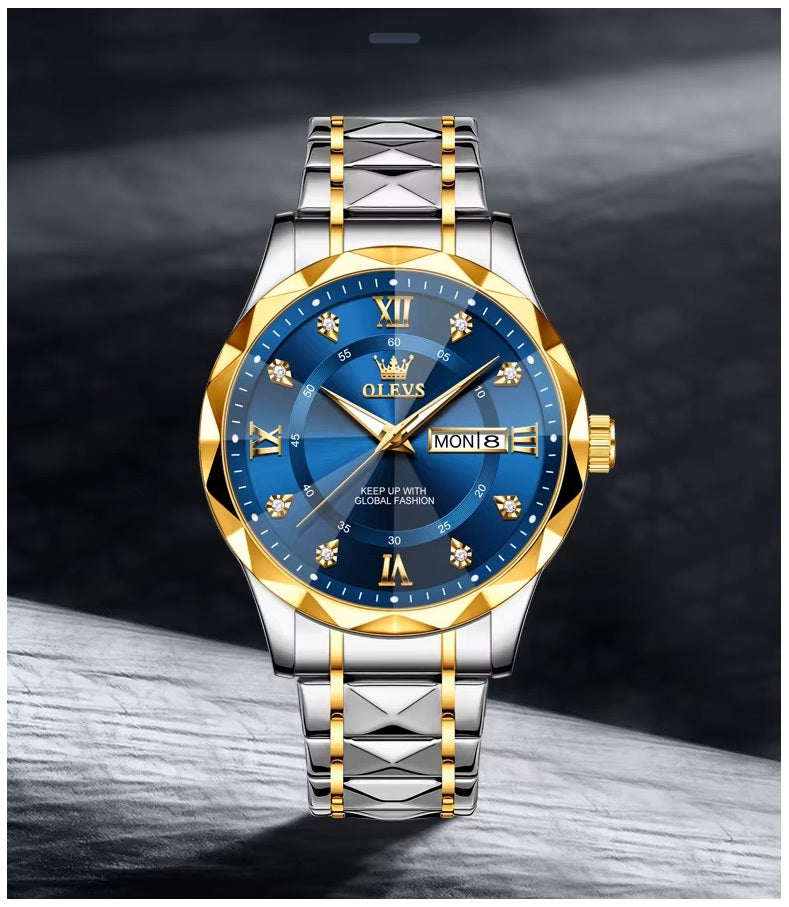 Reloj Cuarzo para Hombre con Diseño Elegante