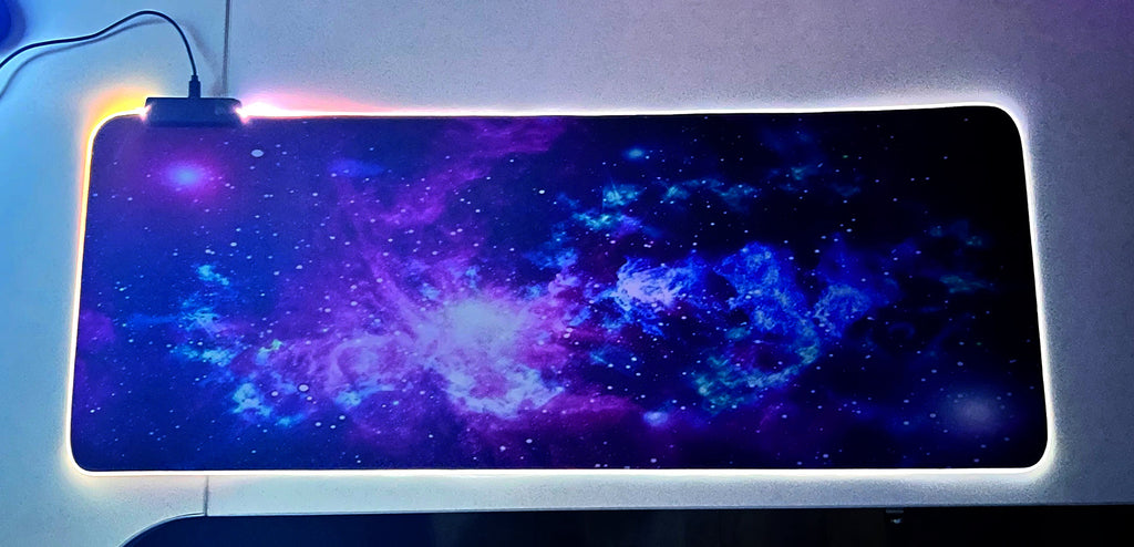Mousepad Gamer Led RGB USB 80X30cm – Diseño I