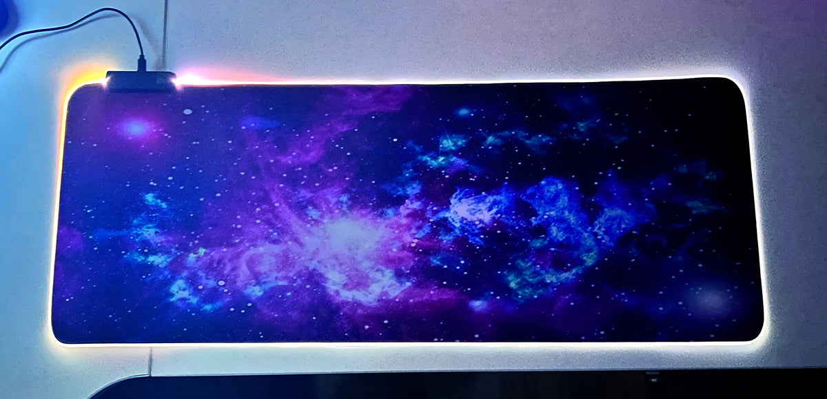 Mousepad Gamer Led RGB USB 80X30cm – Diseño I