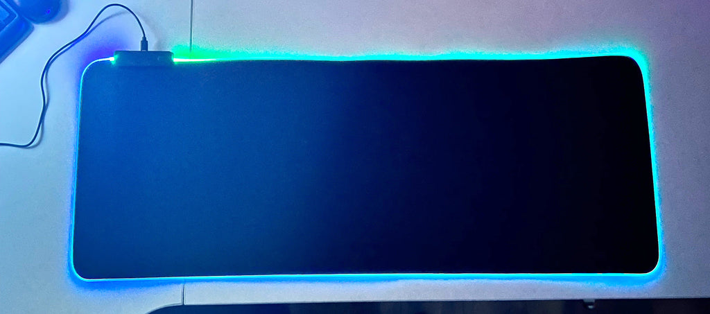 Mousepad Gamer Led RGB USB 80X30cm – Diseño H