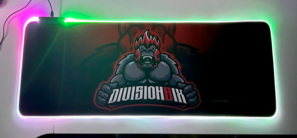 Mousepad Gamer Led RGB USB 80X30cm – Diseño C